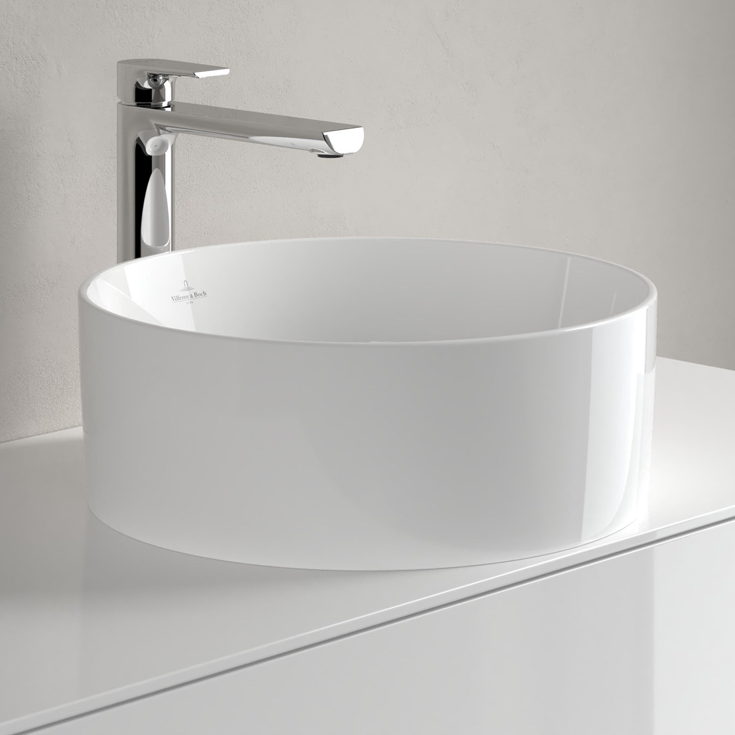 & Collaro Round Countertop Basin 400mm