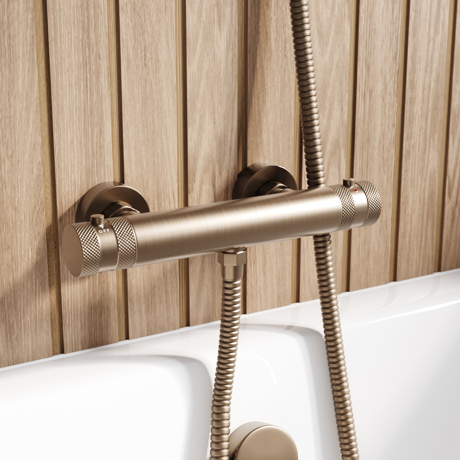 Core Exposed Thermostatic Bar Shower Valve