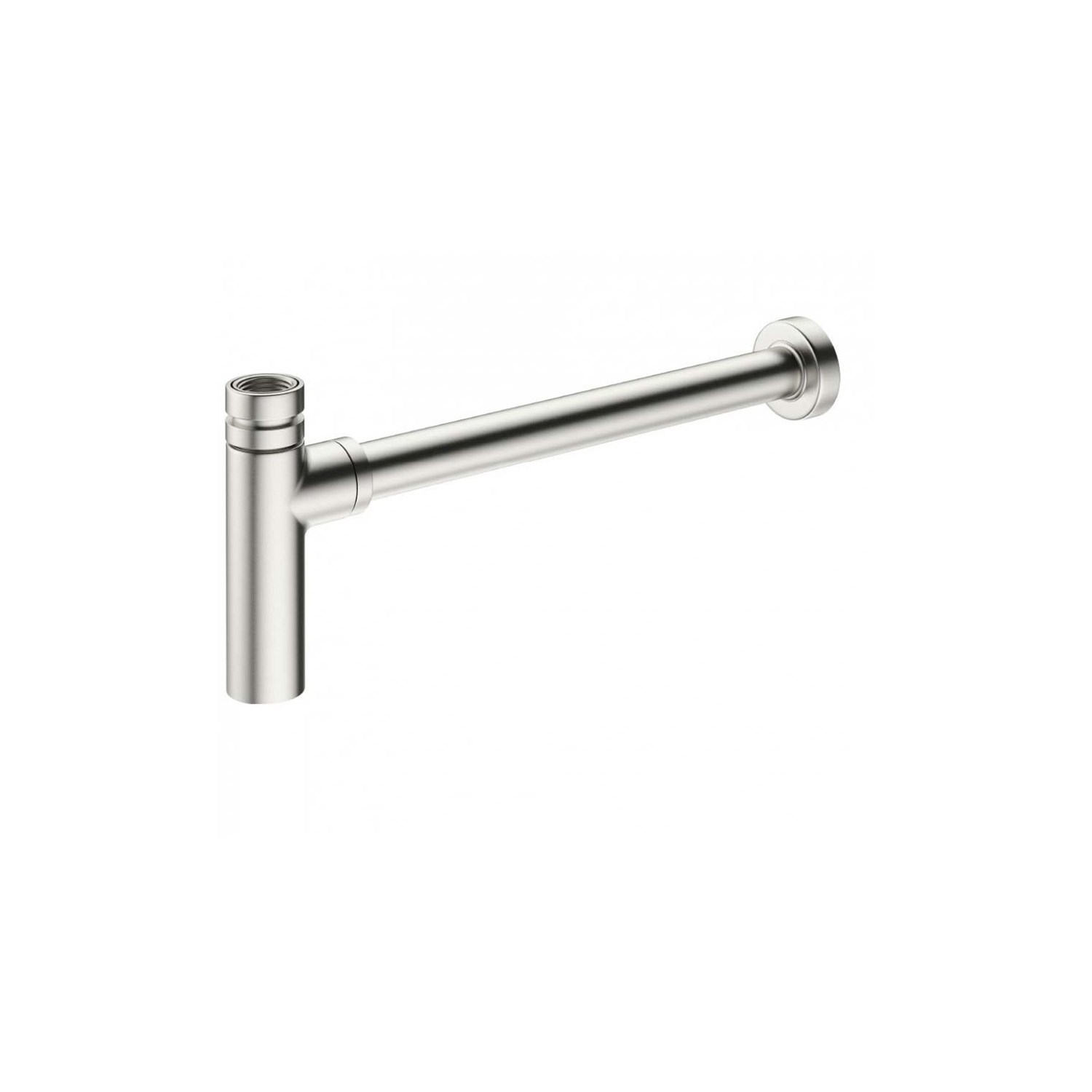 Crosswater Millennium Tall Bottle Trap - Brushed Nickel