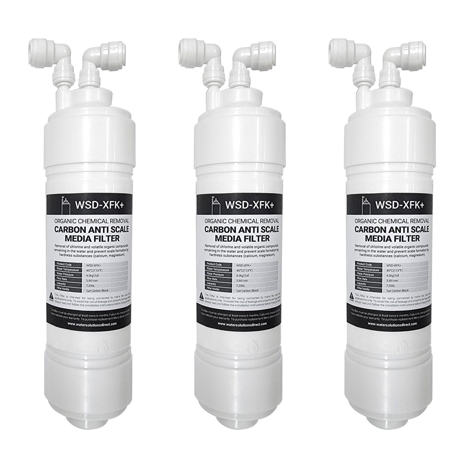 Replacement Filter Traditional 3 1 Instant Hot Water Tap 3 pack