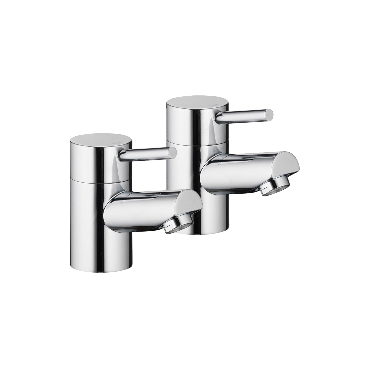 Vellamo Curvo Basin Pillar Taps