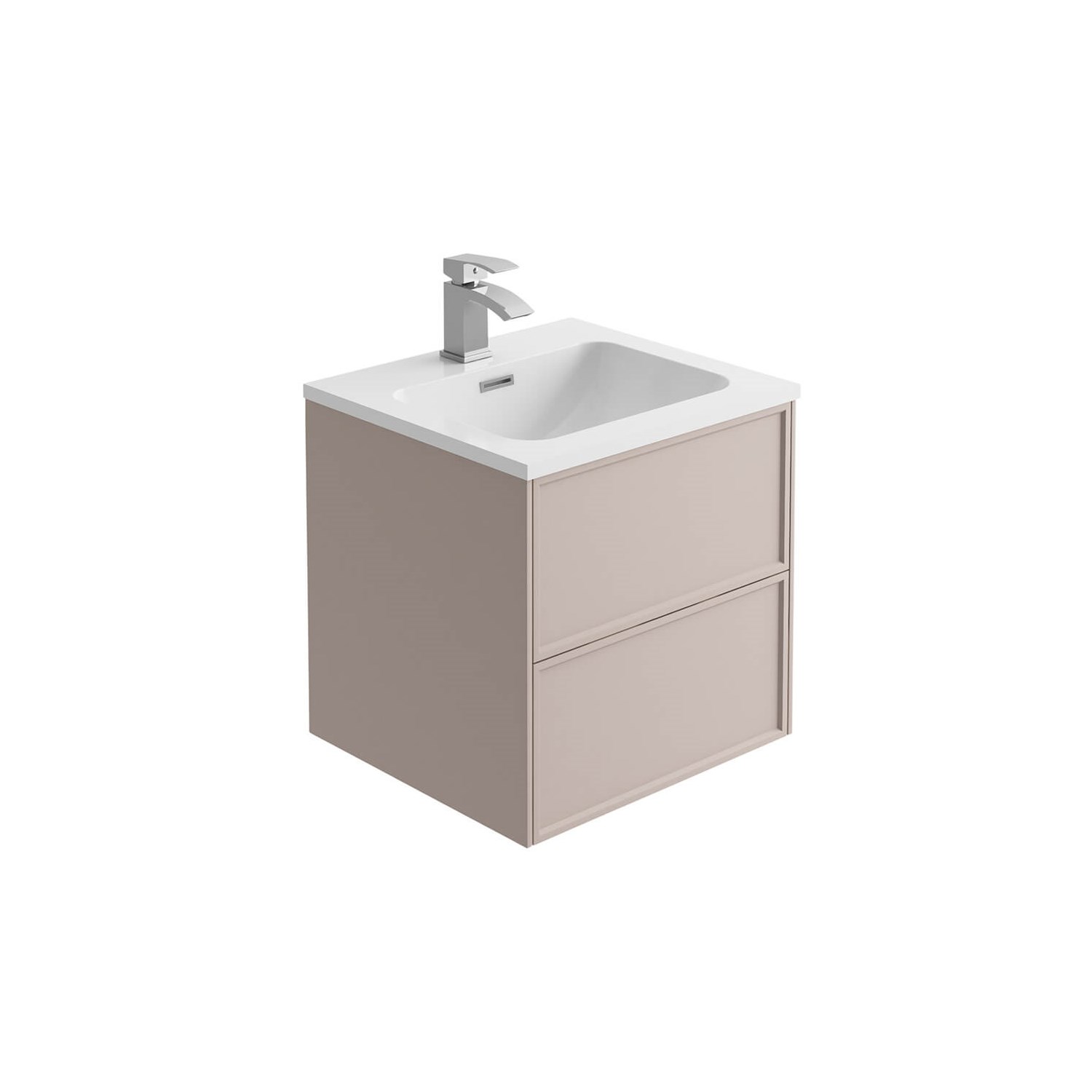 500mm Wall Hung Bathroom Vanity Unit Minimalist India