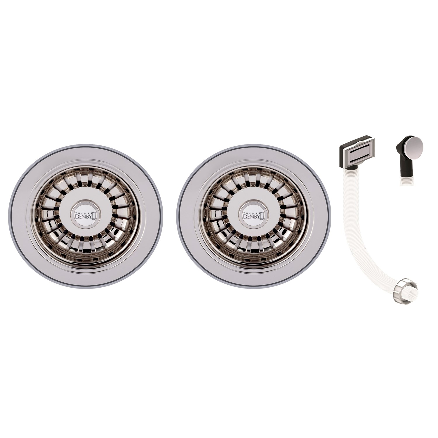 Thomas Denby 2 Bowl Deluxe Waste Kit