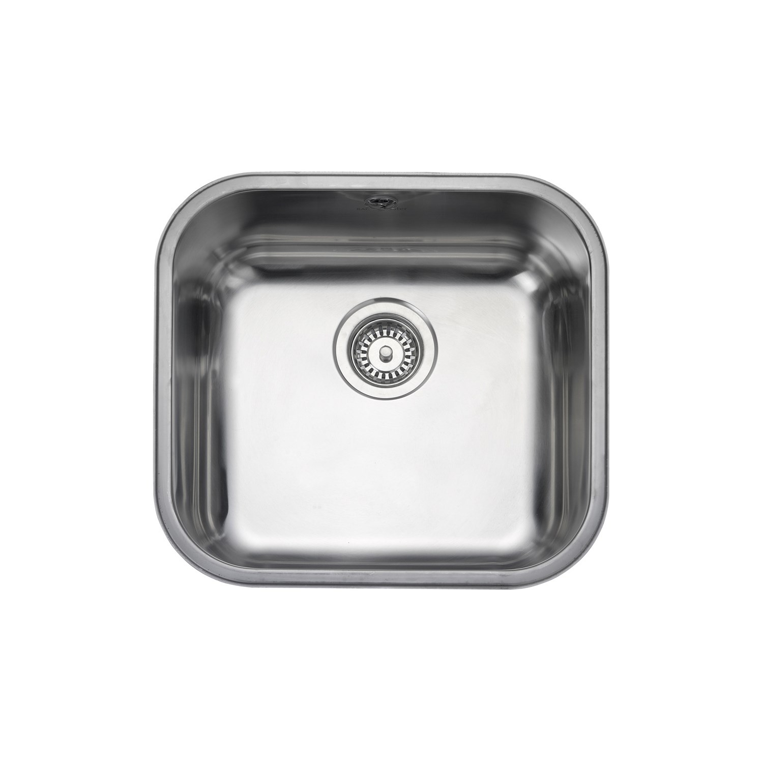 Rangemaster Atlantic Classic Single Bowl Brushed Stainless Steel Undermount Sink & Waste