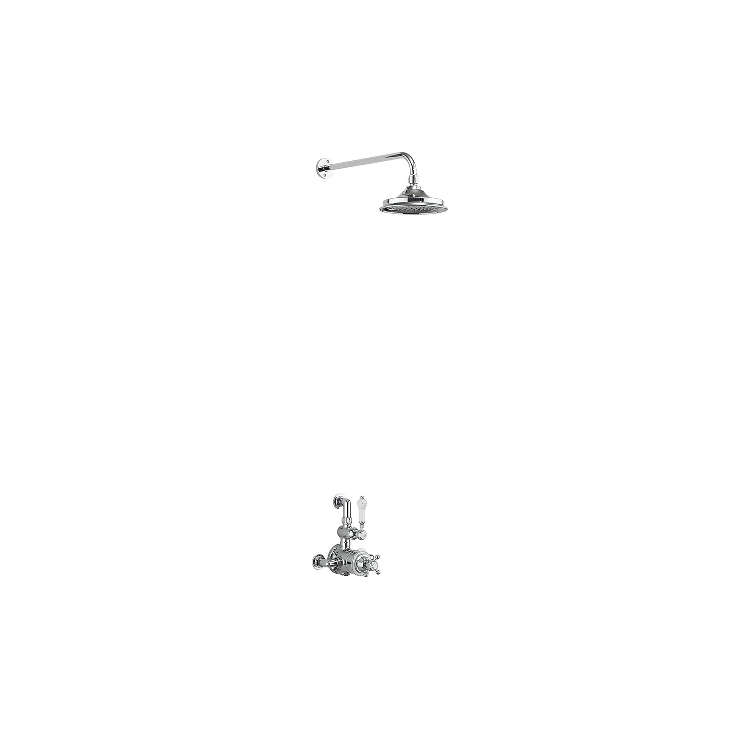 Burlington Avon Exposed Thermostatic Shower Kit with AirBurst Shower Head