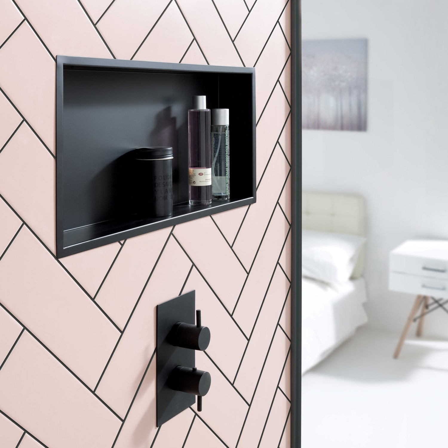 VOS Inset Shower Niche 600 x 300mm | Tap Warehouse