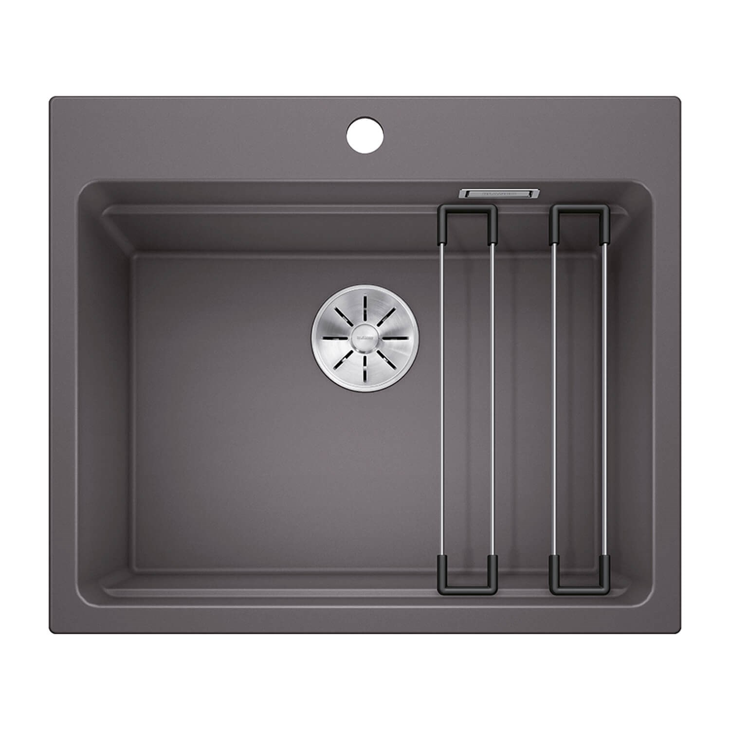 Blanco Etagon 6 Large 1 Bowl Silgranit Composite Kitchen Sink & Waste with Tap Ledge -