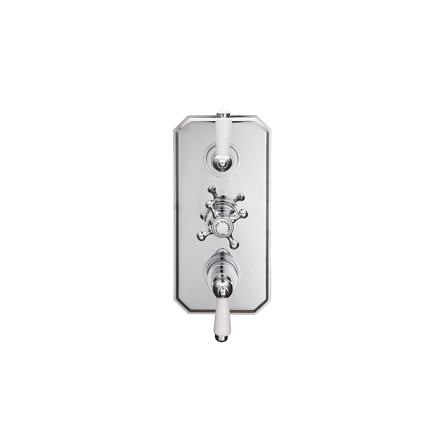 Butler & Rose Victoria Traditional 2 Outlet Triple Concealed Thermostatic Shower Valve