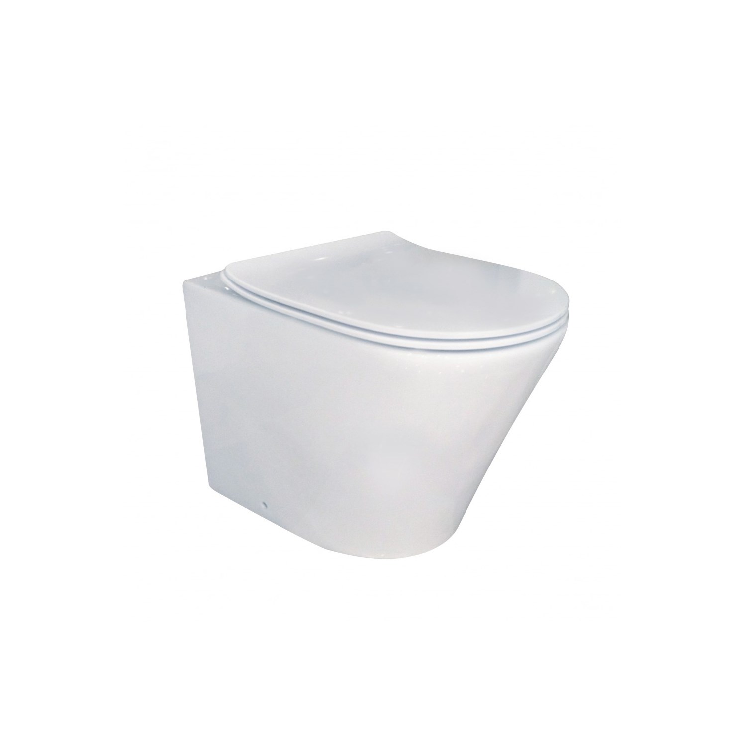 Imex Arco Rimless Wall Hung Toilet and Soft Close Seat