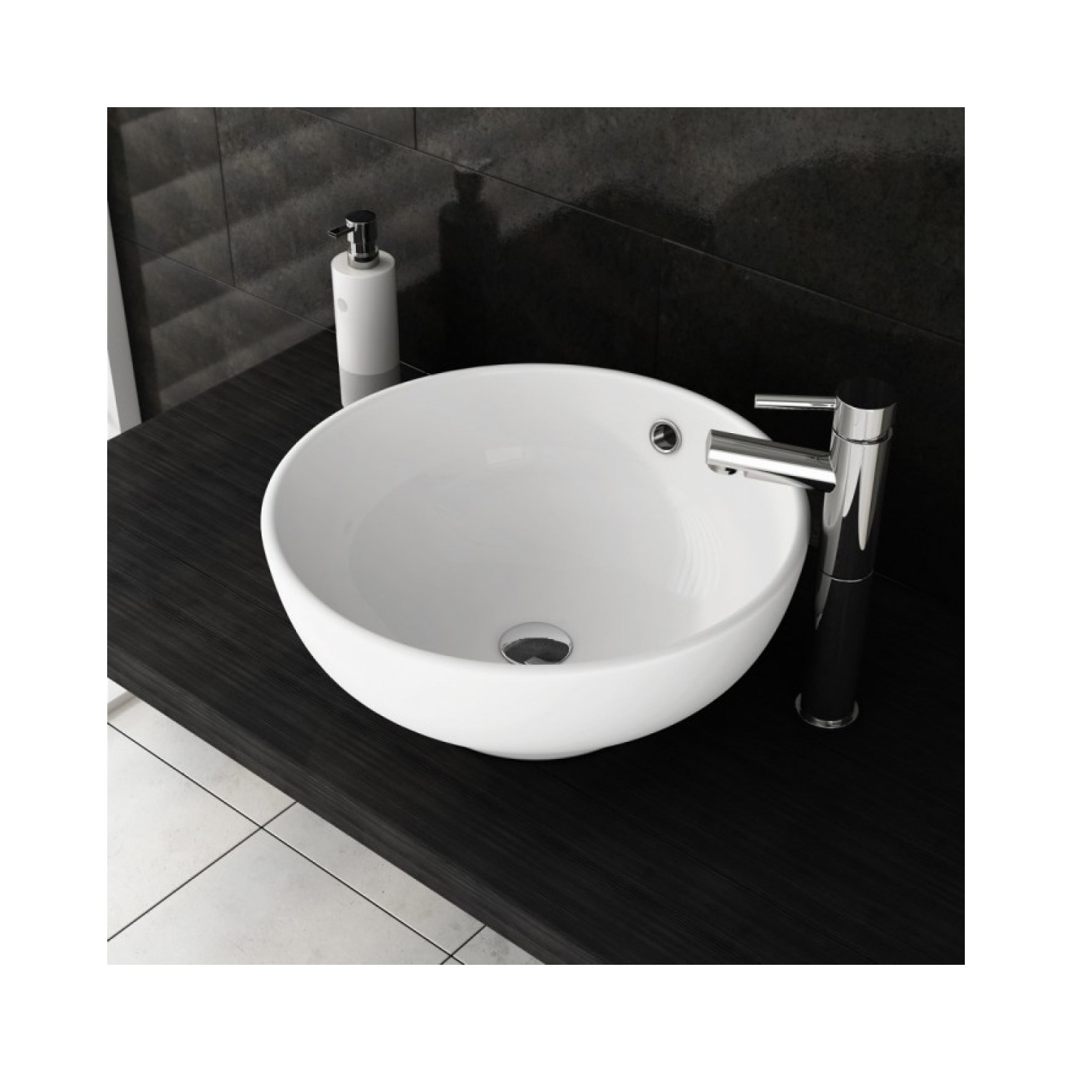 Alana 410mm Round Countertop Basin