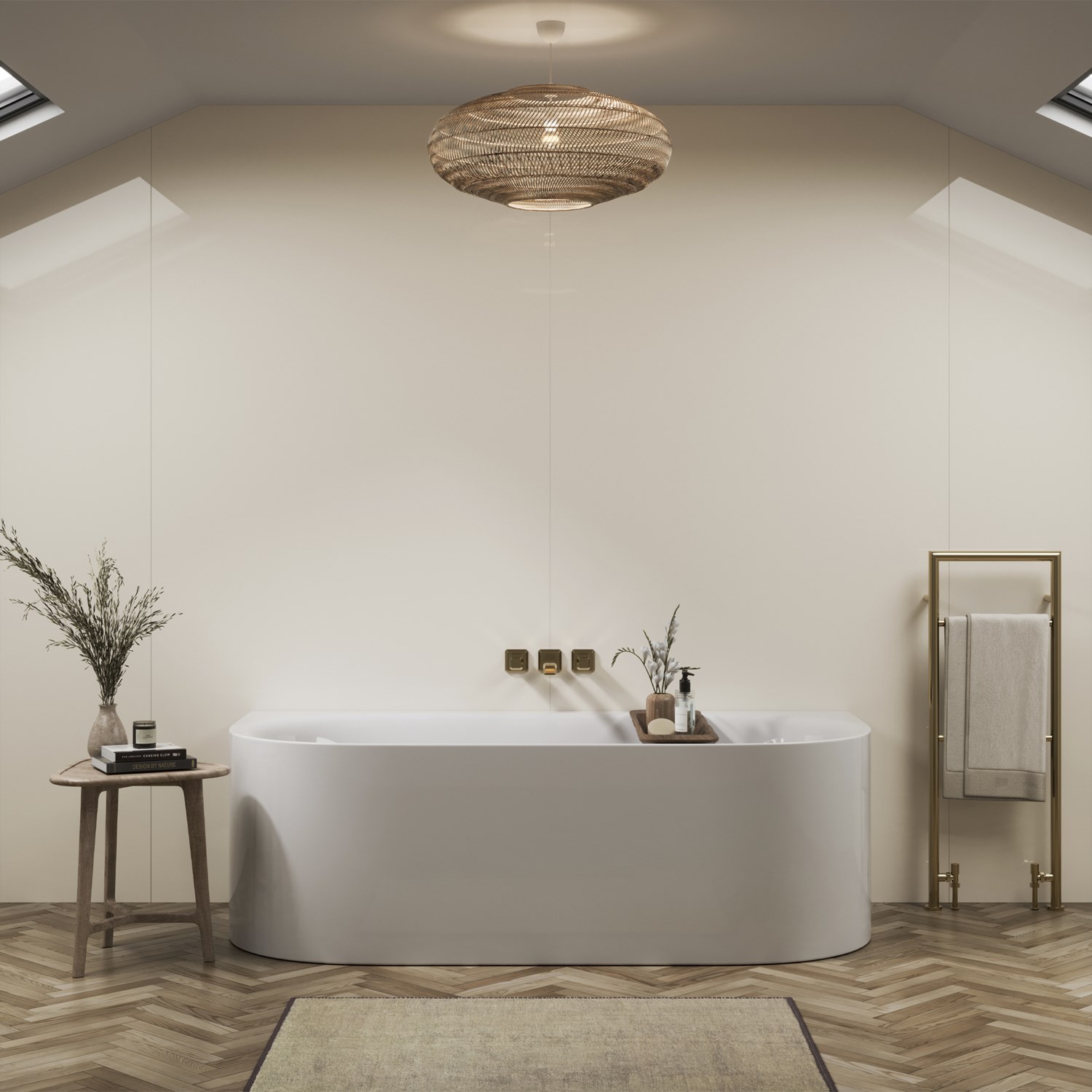Showerwall Alabaster Acrylic Pack Bathroom Wall Panel