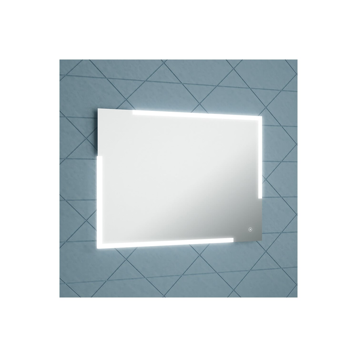 Harbour Icon LED Mirror with Demister Pad & Infrared Touch Button 800