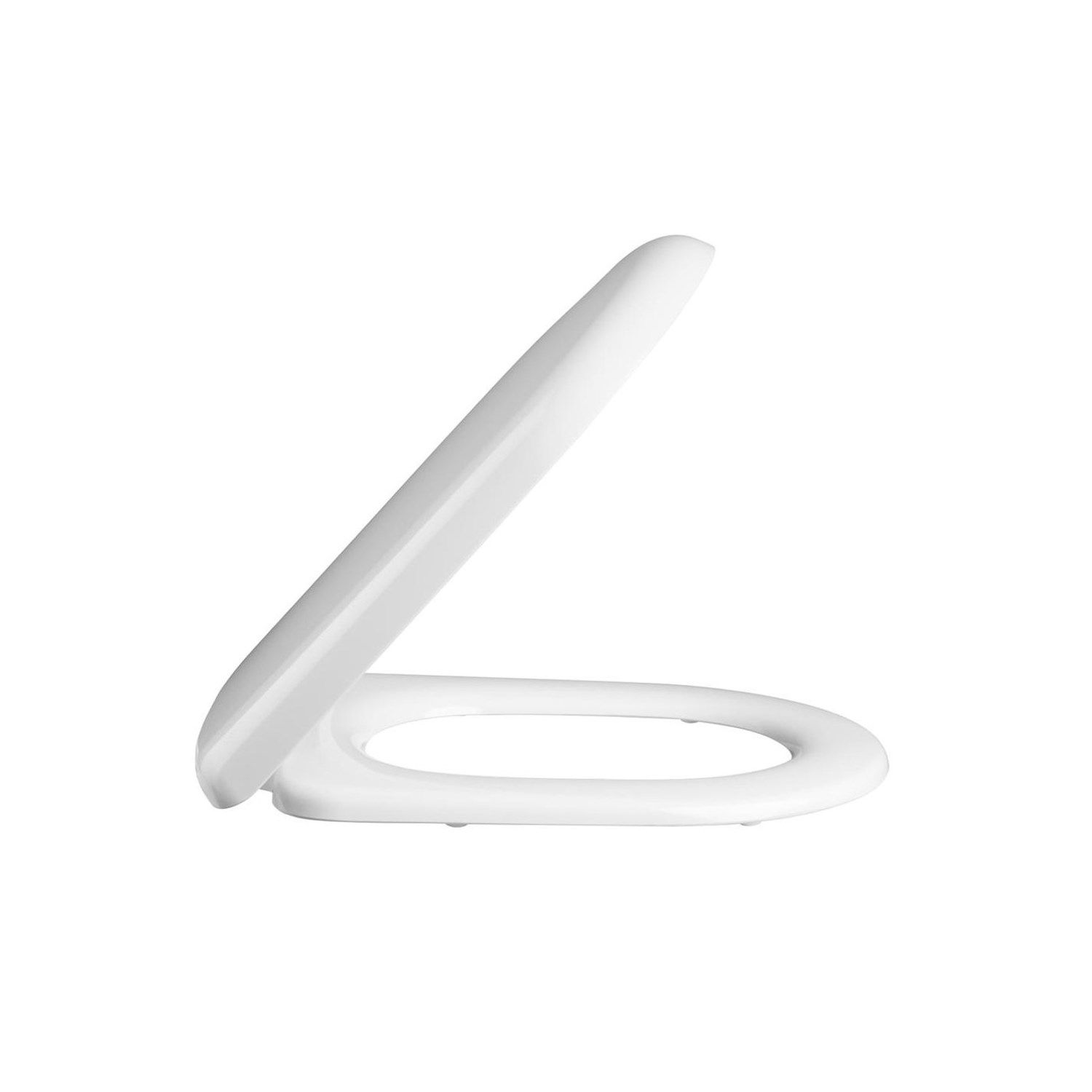 BRAND NEW SEALED BOX D-Shaped Soft-Close Toilet Seat with Quick Release Hinges 